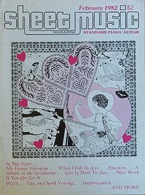 Sheet Music Magazine: February 1982 (Standard Piano/Guitar)