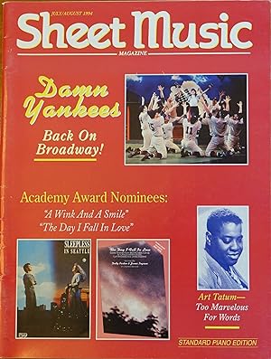 Sheet Music Magazine: July/August 1994 Volume 18 Number 4 (Standard Piano Edition)