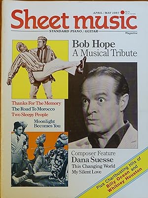 Sheet Music Magazine: April/May 1987 Volume 11 Number 4 (Standard Piano / Guitar Edition)