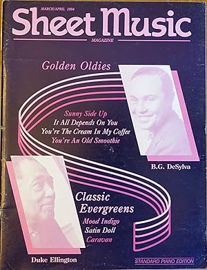 Sheet Music Magazine: March/April 1994 Volume 18 Number 2 (Standard Piano Edition)