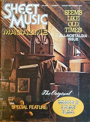 Sheet Music Magazine: August/September 1977 Volume 1, Number 7