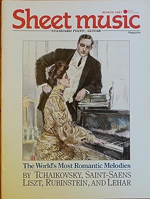 Sheet Music Magazine: March 1987 Volume 11 Number 3 (Standard Piano / Guitar Edition)