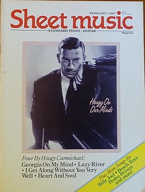 Sheet Music Magazine: February 1987 Volume 11 Number 2 (Standard Piano / Guitar Edition)