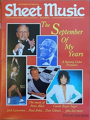 Sheet Music Magazine: September/October 1993 Volume 17 Number 5 (Standard Piano Edition)