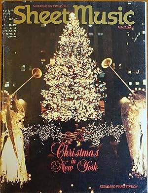 Sheet Music Magazine: November/December 1994 Volume 18 Number 6 (Standard Piano Edition)