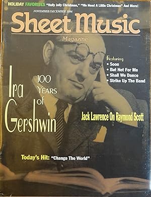 Sheet Music Magazine: November/December 1996 Volume 20 Number 6 (Standard Piano Edition)