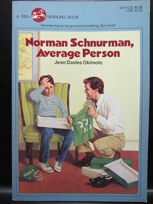 Seller image for NORMAN SCHNURMAN, AVERAGE PERSON for sale by The Book Abyss