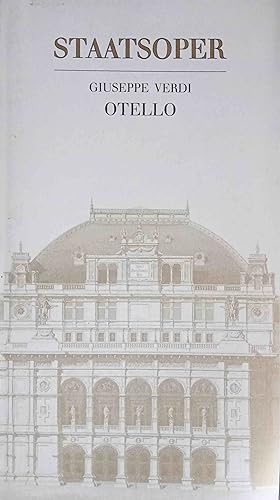 Seller image for Otello. Oper in vier Akten. for sale by Logo Books Buch-Antiquariat