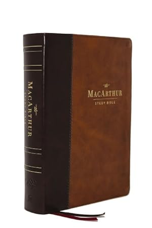 Immagine del venditore per Macarthur Study Bible : English Standard Version, Brown, Leathersoft, Unleashing God's Truth One Verse at a Time venduto da GreatBookPrices