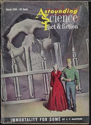 Image du vendeur pour ASTOUNDING - ANALOG, Fact & Science Fiction: March, Mar. 1960 ("Deathworld") mis en vente par Books from the Crypt