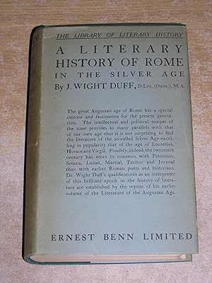 A Literary History Of Rome In The Silver Age