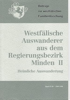 Bild des Verkufers fr Westflische Gesellschaft fr Genealogie und Familienforschung / Beitrge zur westflischen Familienforschung, Band 51. 1993. zum Verkauf von Lewitz Antiquariat