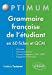 Image du vendeur pour Grammaire Franaise De L'tudiant En 60 Fiches Et Qcm mis en vente par RECYCLIVRE