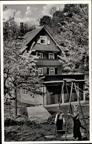 Bild des Verkufers fr Ansichtskarte / Postkarte Unterwasser Ottenhfen im Schwarzwald, Kindererholungsheim Struwwelpeter zum Verkauf von akpool GmbH