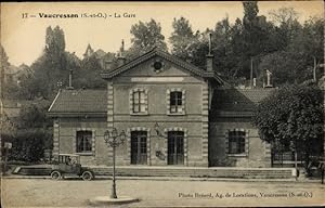 Ansichtskarte / Postkarte Vaucresson Hauts de Seine, La Gare, vue exterieure