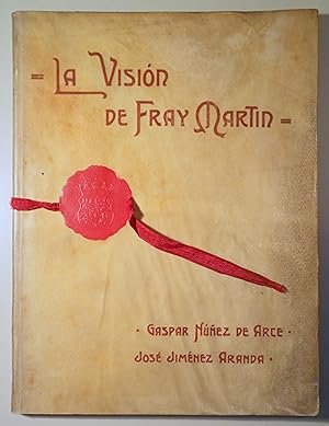 Seller image for LA VISIN DE FRA MARTIN - Madrid 1909 - Tres lminas montadas for sale by Llibres del Mirall