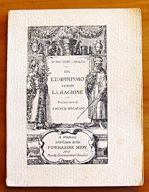 Seller image for DA L'EMPIRISMO VERSO LA RAGIONE for sale by L'Angolo del Collezionista di B. Pileri