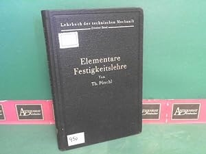 Imagen del vendedor de Elementare Festigkeitslehre. (= Lehrbuch der technischen Mechanik, Band 2). a la venta por Antiquariat Deinbacher