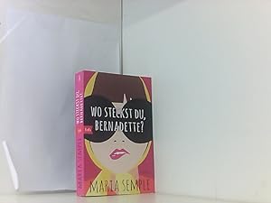Imagen del vendedor de Wo steckst du, Bernadette?: Roman a la venta por Book Broker