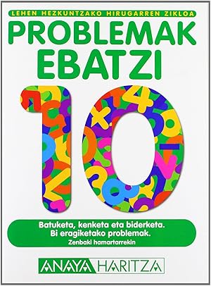 Seller image for Problemak Ebatzi 10. for sale by Imosver