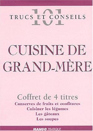 Seller image for Cuisine de grand-mre, coffret 3 volumes + 1 gratuit for sale by JLG_livres anciens et modernes