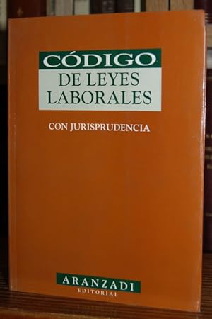 Imagen del vendedor de CODIGO DE LEYES LABORALES CON JURISPRUDENCIA a la venta por Fbula Libros (Librera Jimnez-Bravo)