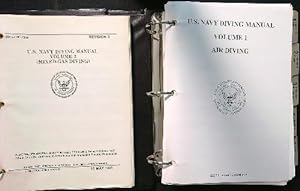 Seller image for U.S. navy diving manual volume 1-2 for sale by Librodifaccia