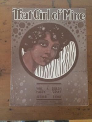 Bild des Verkufers fr THAT GIRL OF MINE (sheet music) zum Verkauf von Jim Hodgson Books