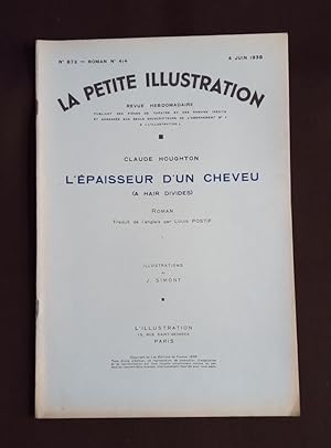 Image du vendeur pour La petite illustration - N873 - 4 Juin 1938 mis en vente par Librairie Ancienne Zalc