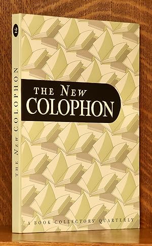 Seller image for THE NEW COLOPHON - VOLUME I, PART TWO, APRIL, 1948 for sale by Andre Strong Bookseller