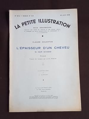 Seller image for La petite illustration - N875 - 18 Juin 1938 for sale by Librairie Ancienne Zalc