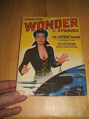 Bild des Verkufers fr Thrilling Wonder Stories April 1951 zum Verkauf von biblioboy