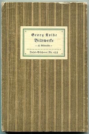 Imagen del vendedor de Bildwerke. Vom Knstler ausgewhlt. 43 Bildtafeln [= Insel-Bcherei; 422] a la venta por Antikvariat Valentinska