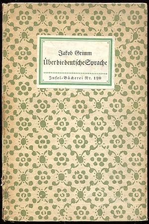Bild des Verkufers fr ber die deutsche Sprache [= Insel-Bcherei; 120] zum Verkauf von Antikvariat Valentinska