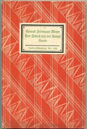 Bild des Verkufers fr Der Schuss von der Kanzel. Novelle [= Insel-Bcherei; 103] zum Verkauf von Antikvariat Valentinska