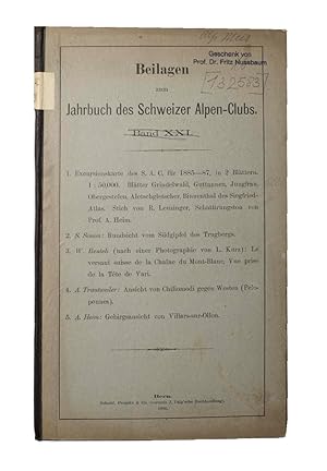 Imagen del vendedor de Konvolut von 5 Blatt: 1) Gebirge und Gletscher des Grindelwalds, gez. auf dem R�thlihorn v. Studer. Oben am Rand mit 8 Nahmen (mit Obere & unter Gletscher) (8x11 cm) / 2) Der Obere Grindelwald Gletschr: Le Glacier sup. (Sperli sc. / 3) Le Glacier sup�rieure de Grindelwald (J. Gb. J.). / 4) Petronelle-Balm im Grindelwald. H�gi sc. d?ar�s Lory del. schwarz/w. / 5) Pantli / Weber: Glacier sup�rieur. Kol. Stahlstich. a la venta por Harteveld Rare Books Ltd.