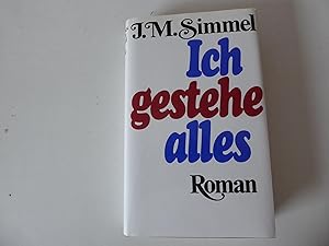 Bild des Verkufers fr Ich gestehe alles. Roman. Hardcover mit Schutzumschlag zum Verkauf von Deichkieker Bcherkiste