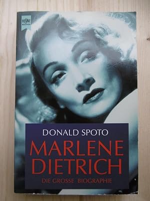 Marlene Dietrich. Die grosse Biographie. (Deutsch von Ulrike v. Sobbe).