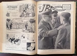 Illustrierter Beobachter. Jg. 1940, Folge 1 - 14 u. Jg. 1941, Folge 1. 15 Hefte gebunden.