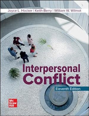 Imagen del vendedor de Interpersonal Conflict a la venta por GreatBookPricesUK