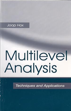Bild des Verkufers fr Multilevel Analysis: Techniques and Applications / Joop Hox; Quantitative Methodology Series zum Verkauf von Licus Media