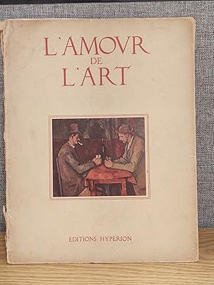 L'amour de L'art 3 volumes 1938 May, June September