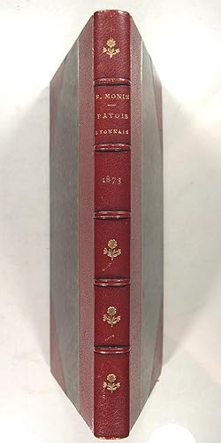 Seller image for Etude sur la gense des patois, et en particulier du roman ou patois Lyonnais. for sale by Philippe Lucas Livres Anciens