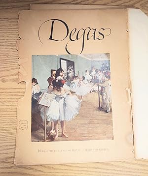 Degas 16 color prints 1952
