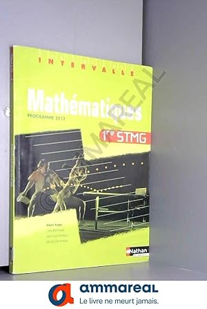 Image du vendeur pour Mathmatiques - 1re STMG mis en vente par Ammareal