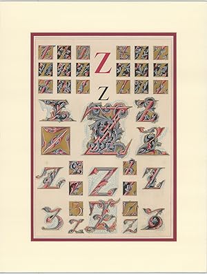 "Z" from One Thousand and One Initial Letters.