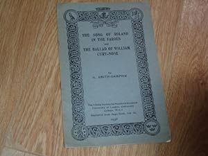 Seller image for The Song of Roland In The Faroes and The Ballad of William Curt Nose for sale by Dublin Bookbrowsers