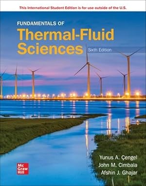 Seller image for Fundamentals of Thermal-Fluid Sciences ISE (Paperback) for sale by AussieBookSeller