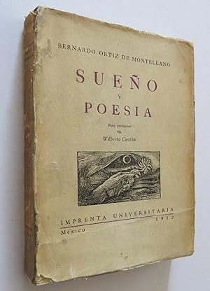 Bild des Verkufers fr Sueo Y Poesia zum Verkauf von Librera Urbe