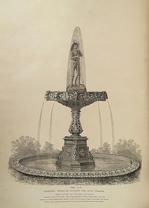 Catalogue "H," Illustrating Fountains, Ground Basins, Basin Rims, Jets, etc. manufactured by the ...